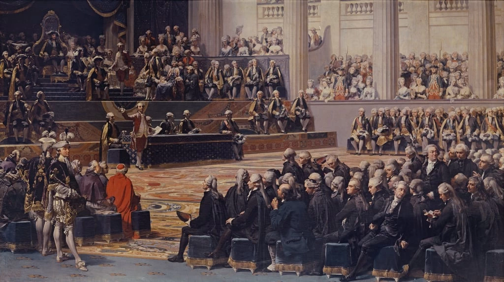 Apertura degli stati generali a Versailles il 5 maggio 1789 - castello di Versailles